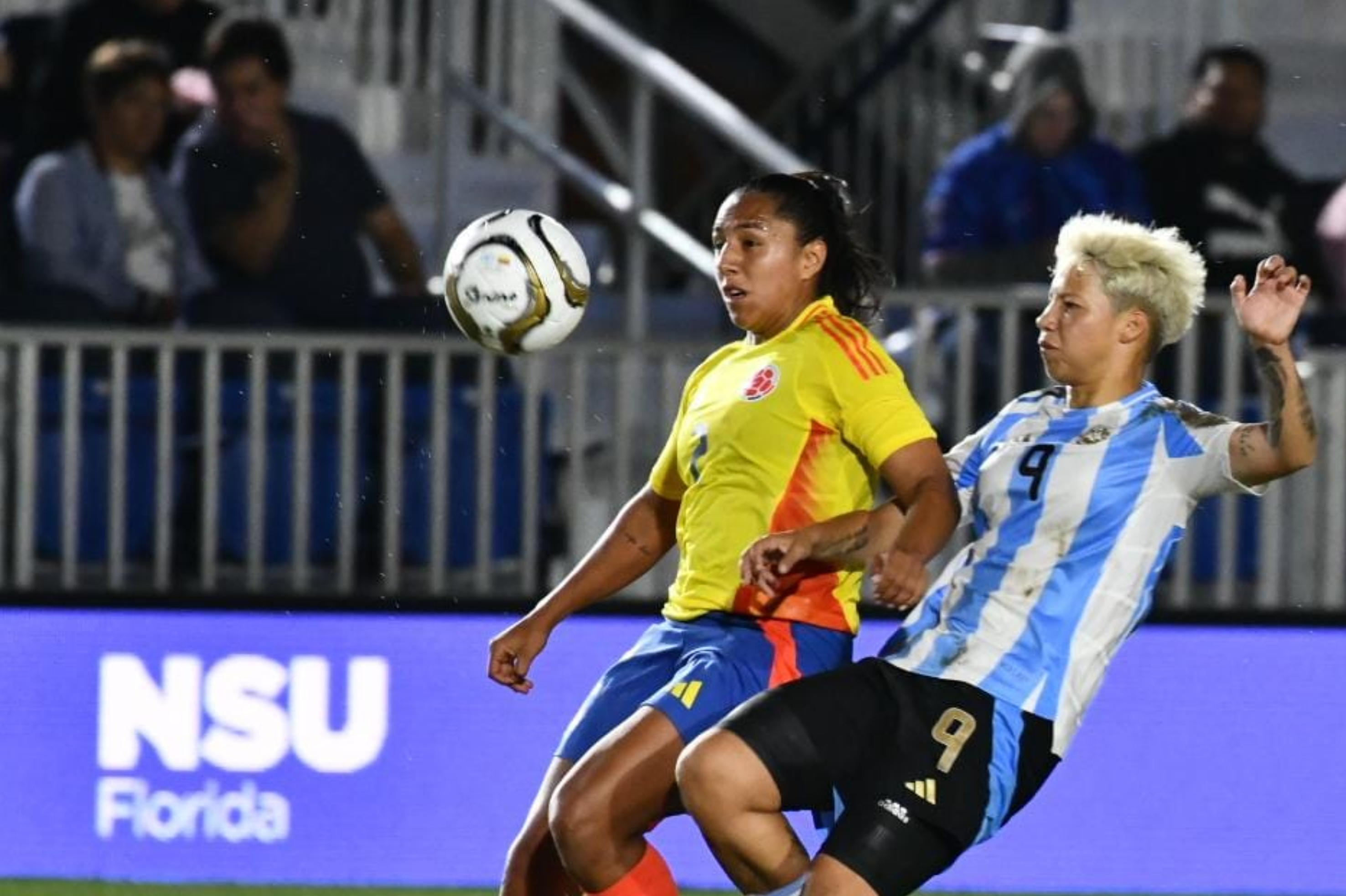 La selección femenina de Colombia no pasó del empate con Argentina en amistoso