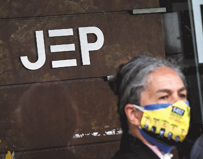 respaldando la Jep por los 6402 falsos positivos durante el gobierno de Uribe