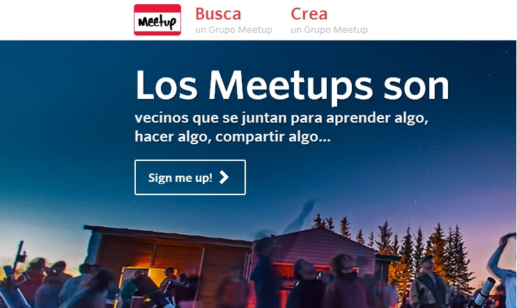 MySpace y MeetUp, unas de las redes sociales más populares del mundo
