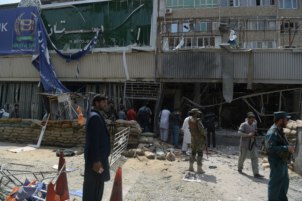 Cuatro muertos deja atentado cerca de embajada de EE.UU. en Kabul