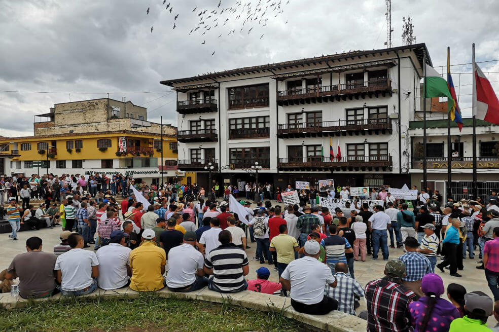 Cinco capturas deja marcha por reestructuración del transporte público en Rionegro
