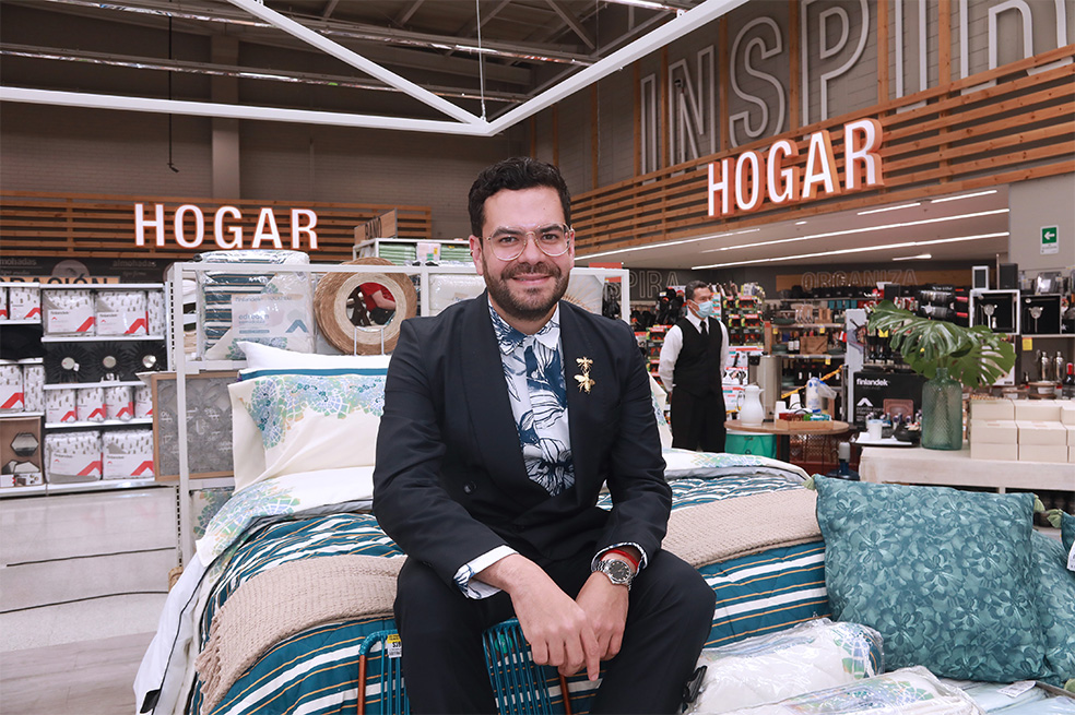 Juan Pablo Socarrás presentó su primera colección de hogar llamada ‘Josefina’