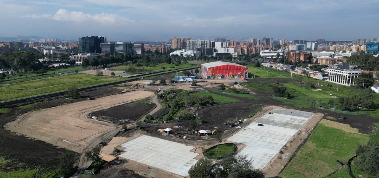 Entre la Calle 53, Calle 26 y carrera 60 se construye el nuevo escenario de eventos e Bogotá.