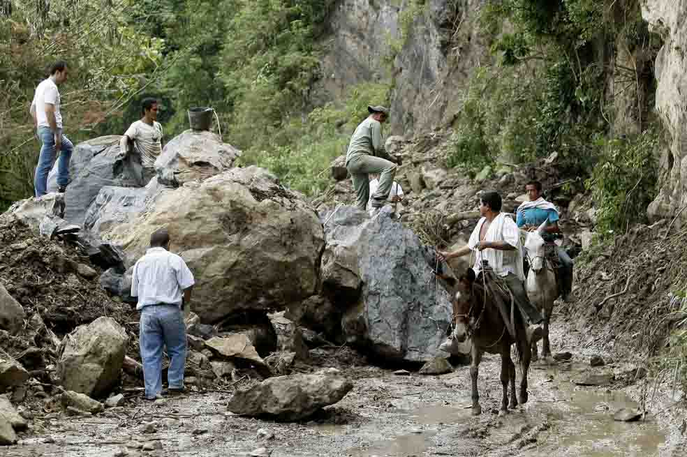 El 18 de enero de 2011, una avalancha destruyó el 90% del municipio de Útica  / Archivo