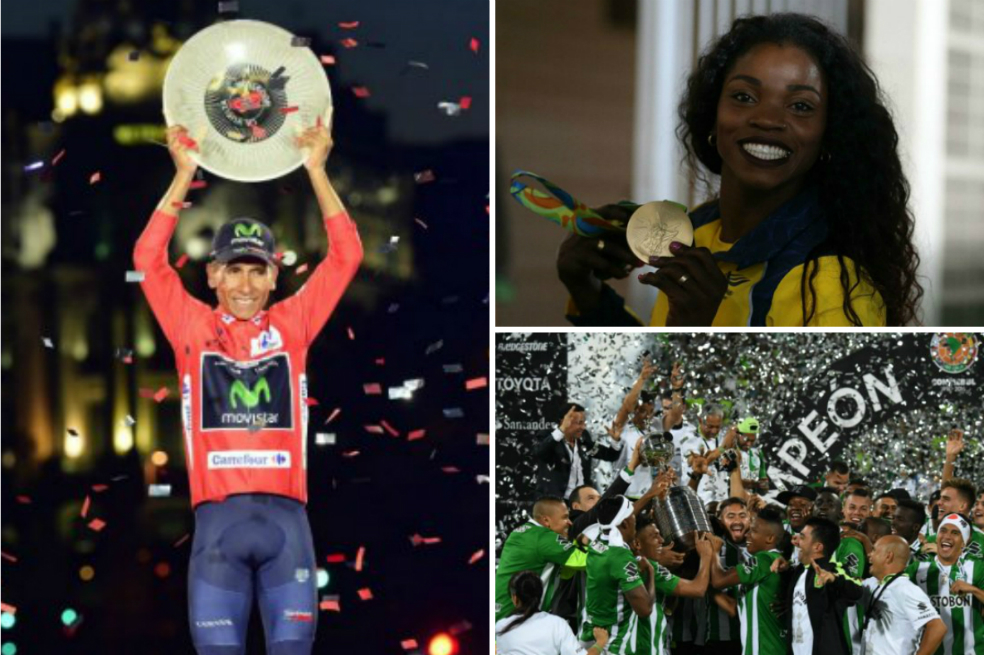 Los triunfos del deporte colombiano en el 2016