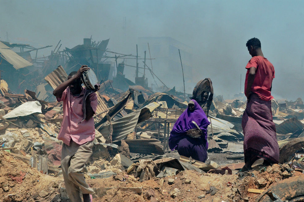Al menos 110 fallecidos en 48 horas en Somalia a causa de la sequía