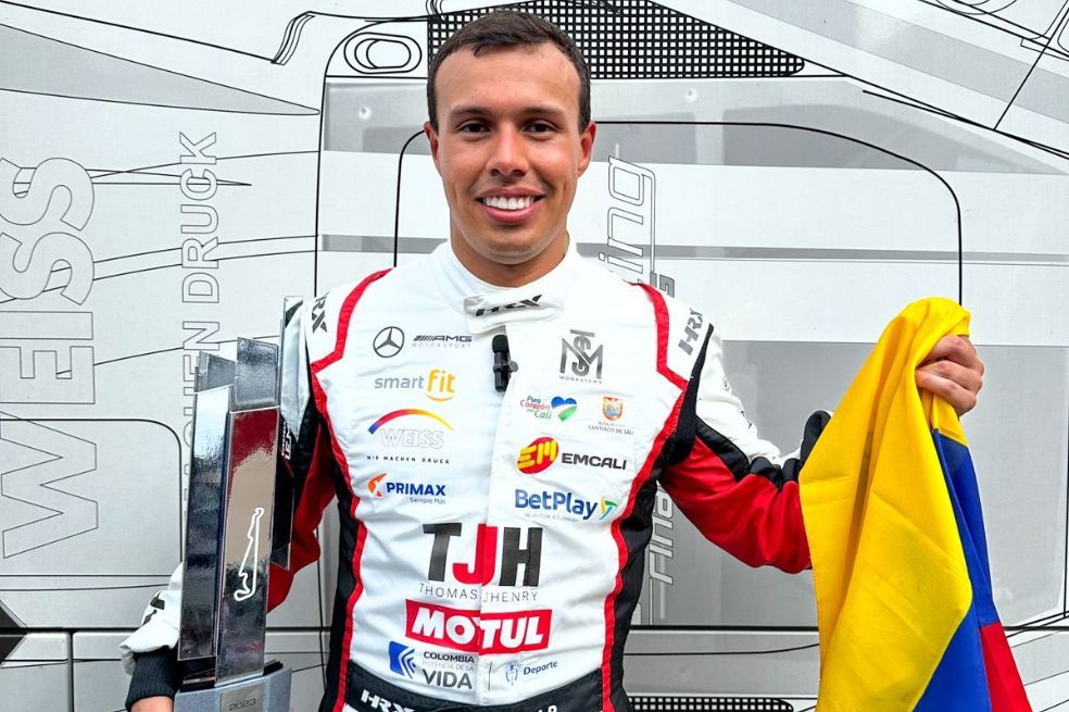 Óscar Tunjo logró un podio en la European Le Mans Series