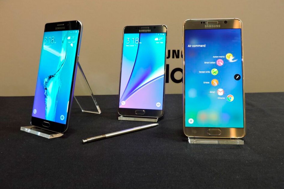 Samsung presentó sus nuevos smartphone y Note 5