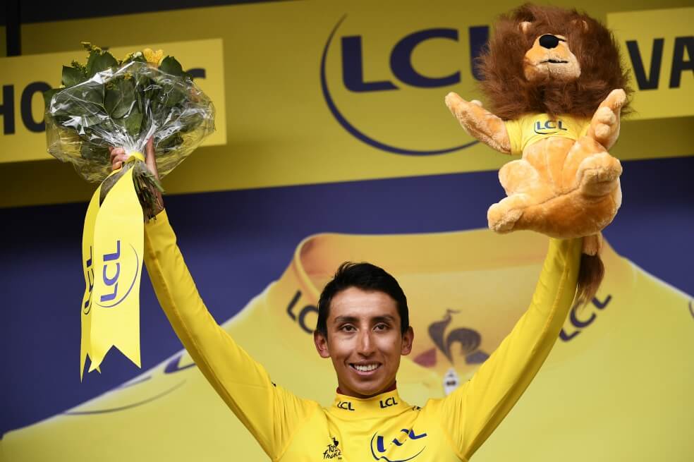 Egan Bernal llegará la otra semana a Colombia