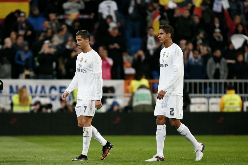Raphael Varane puede estar unas tres semanas de baja con el Madrid