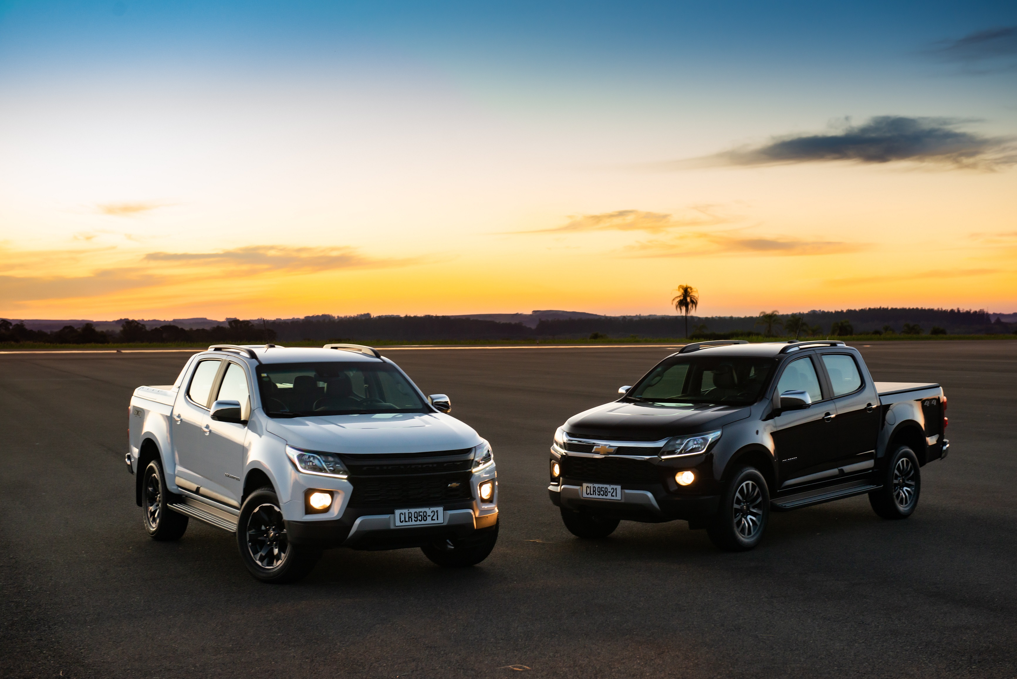 La nueva Chevrolet Colorado se ofrecerá en los siguientes colores: blanco, plata, gris, negro, vinotinto y azul oscuro.