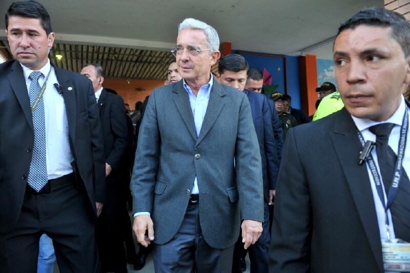 La cita inédita de Uribe en la Corte Suprema