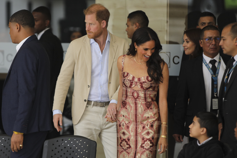 LOS DUQUES DE SUSSEX PRIMER DÍA DE SU VISITA OFICIAL A COLOMBIA