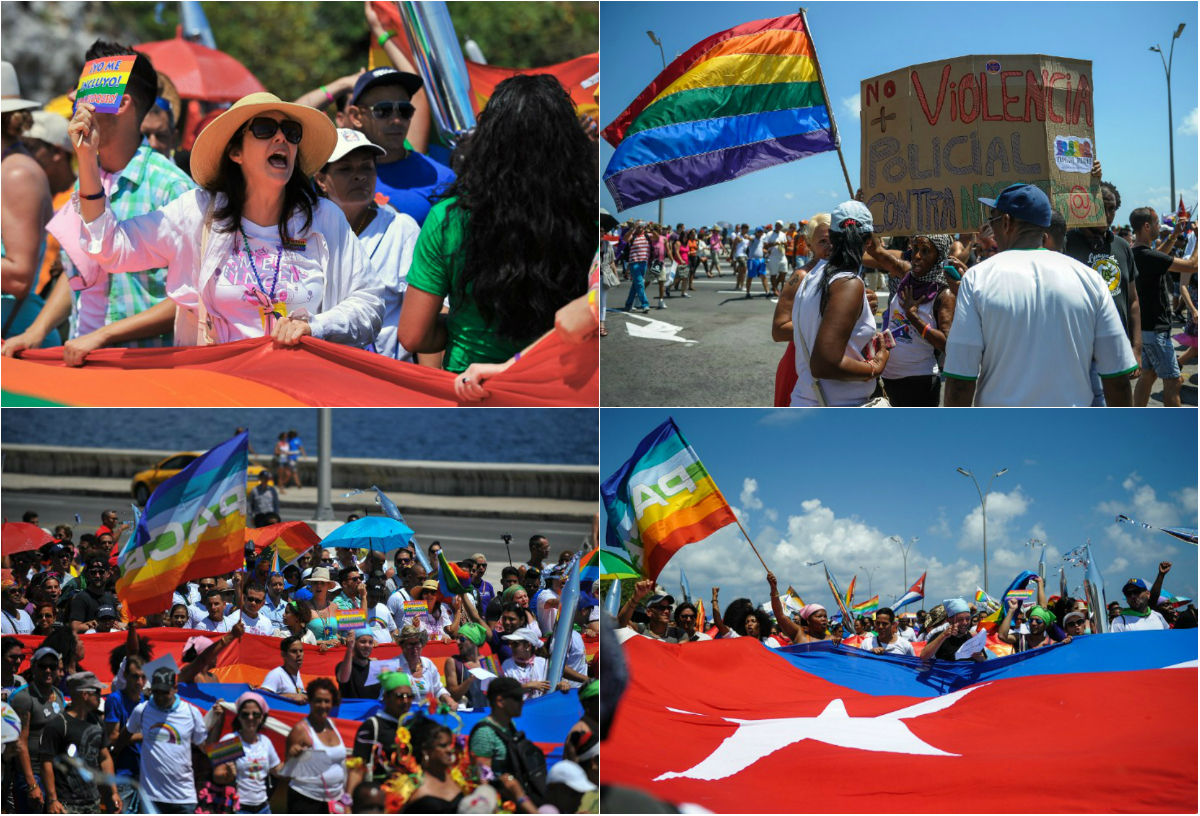 La sonora conga en La Habana contra la homofobia