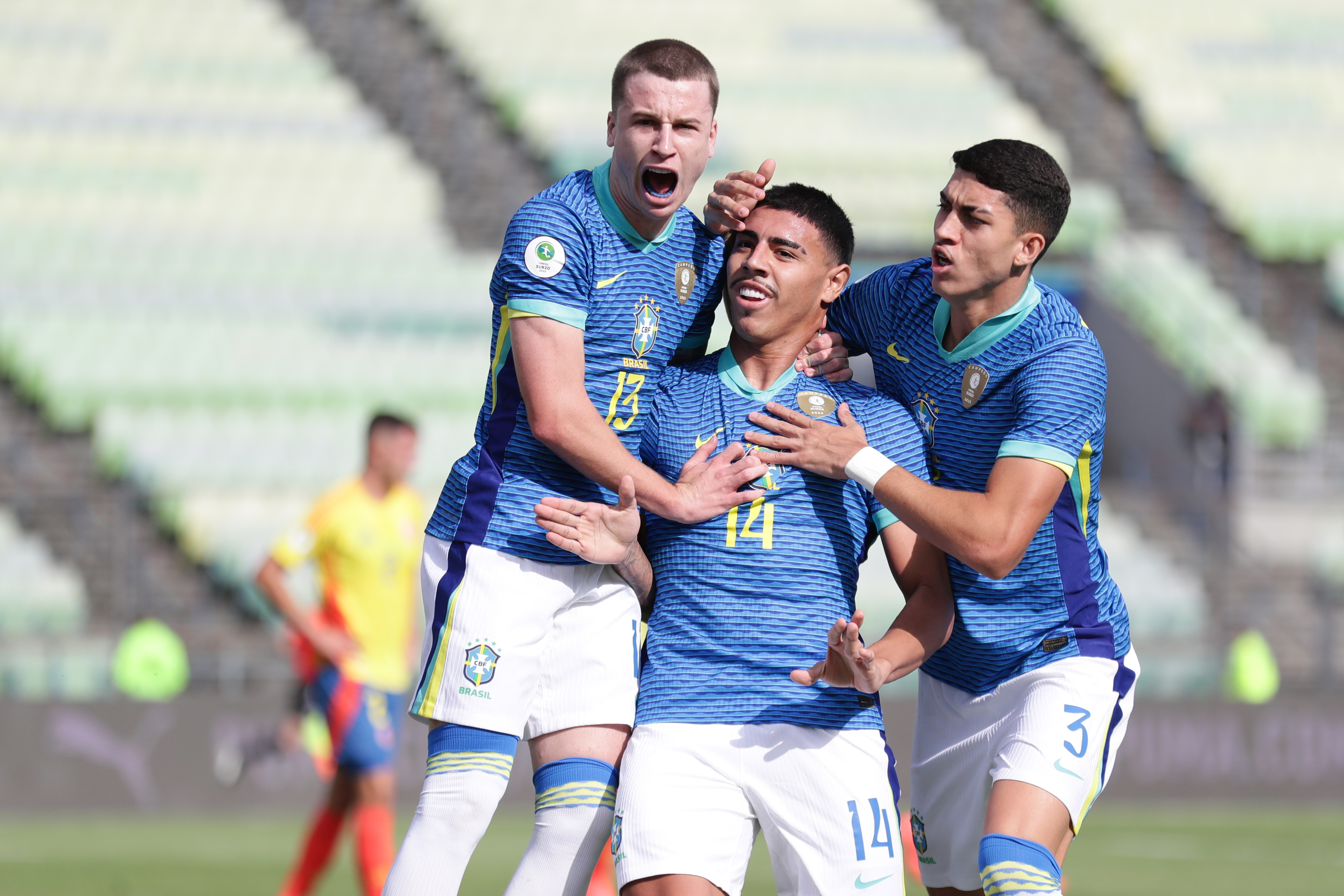 Colombia cayó contra Brasil y perdió el liderato: vea el gol de la derrota