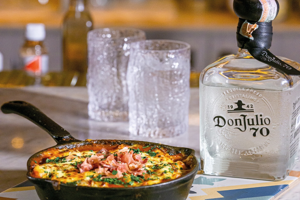 Tequila Don Julio 70 años: un maridaje con dos platos exquisitos