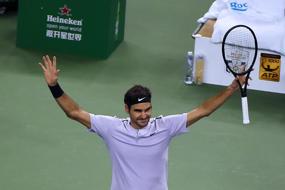 Federer venció a Del Potro y jugará contra Nadal la final en Shanghai