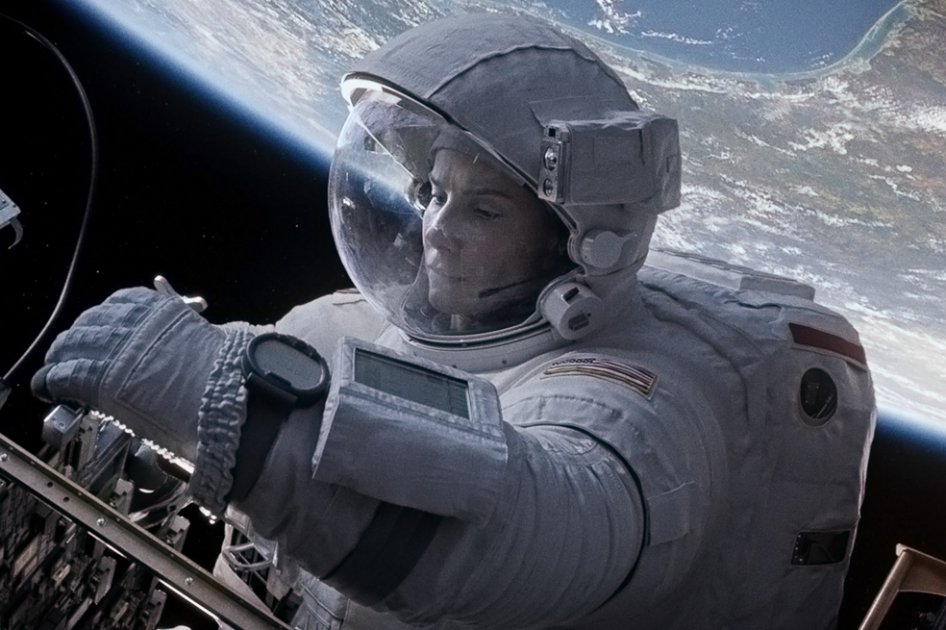 Sandra Bullock en "Gravedad".