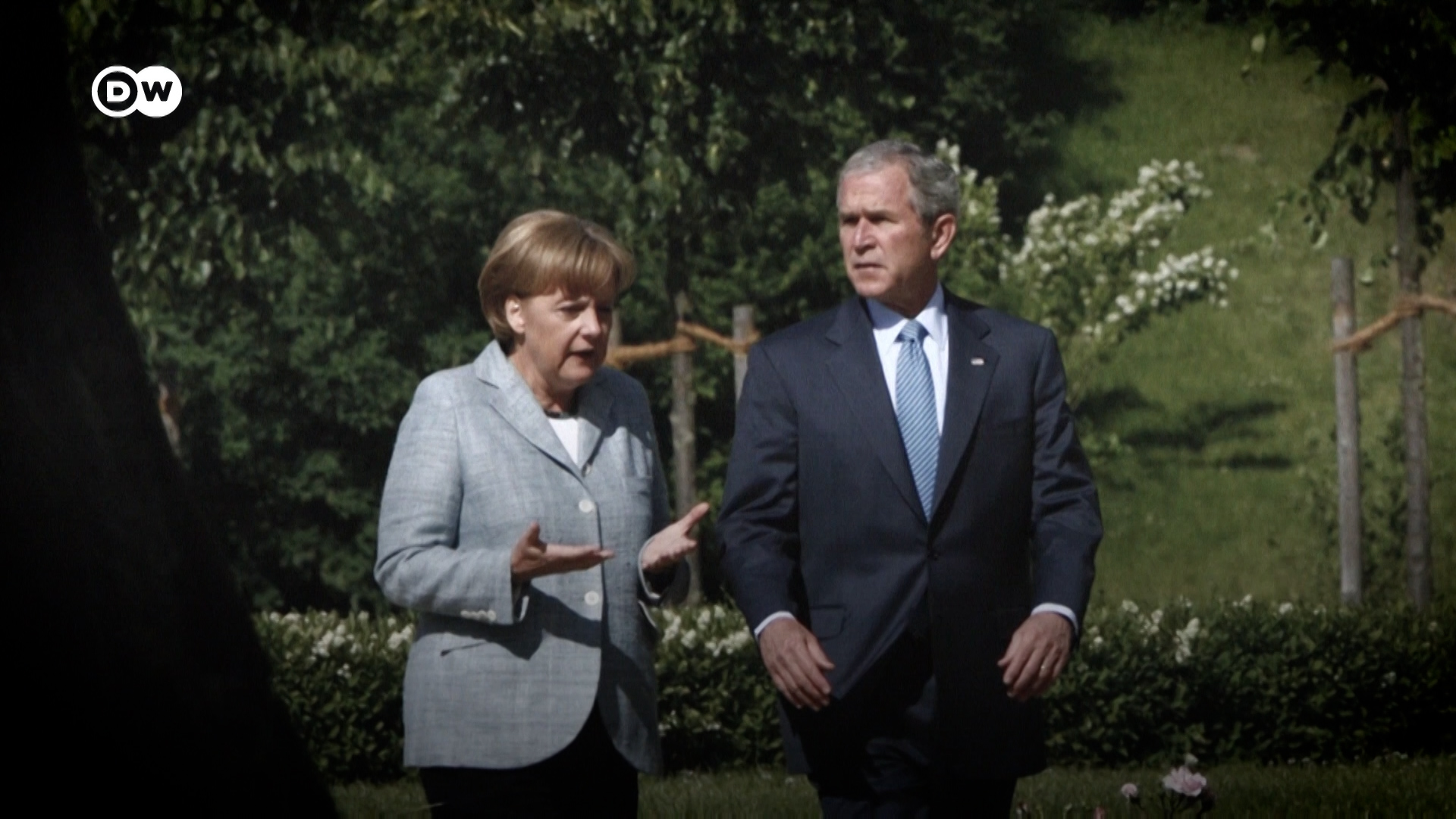 George W. Bush reflexiona sobre el legado de Angela Merkel