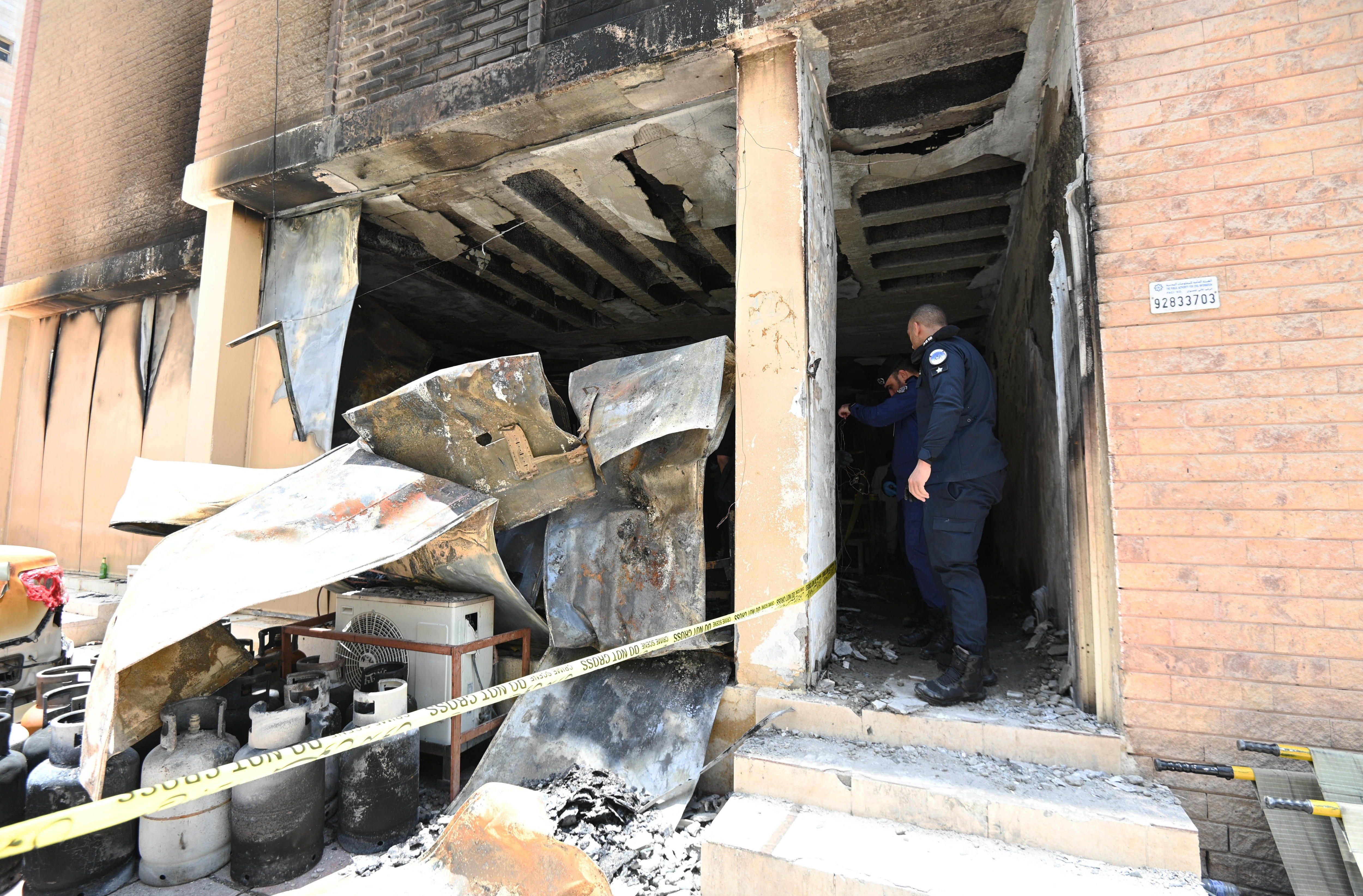 Un incendio en Kuwait dejó cerca de 49 muertos y varios heridos