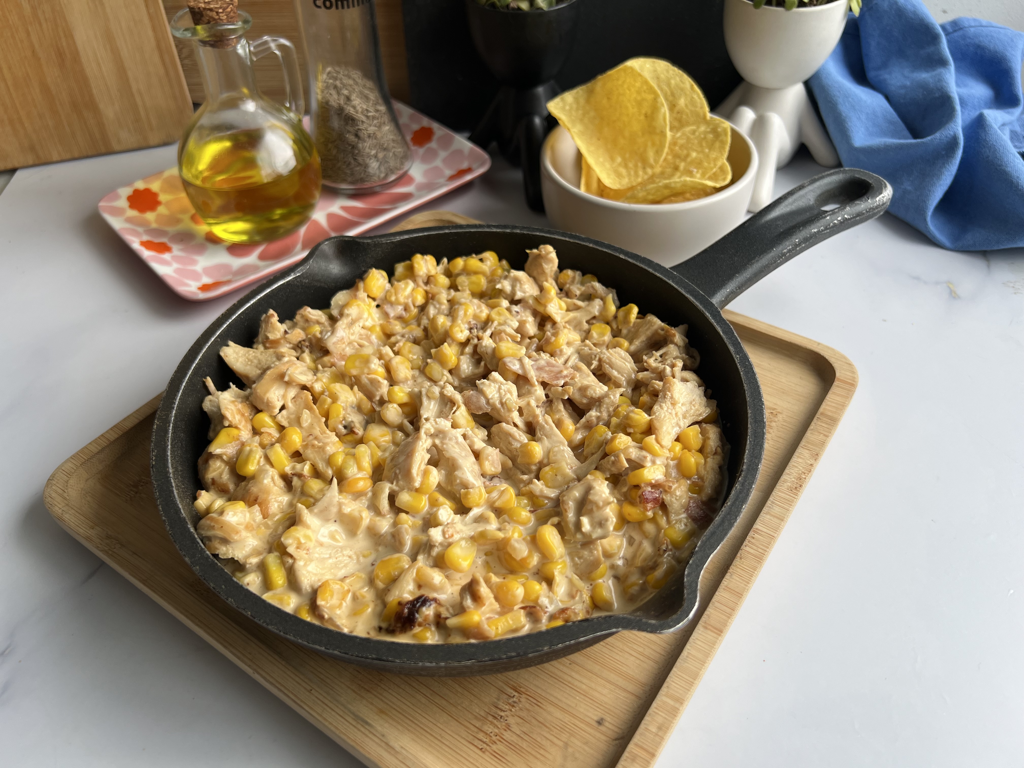 Cómo hacer desgranado con pollo casero: receta colombiana