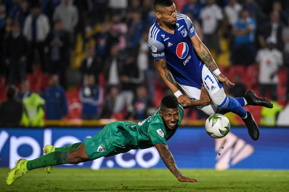 Estas son las mejores imágenes del empate entre Millonarios y Equidad