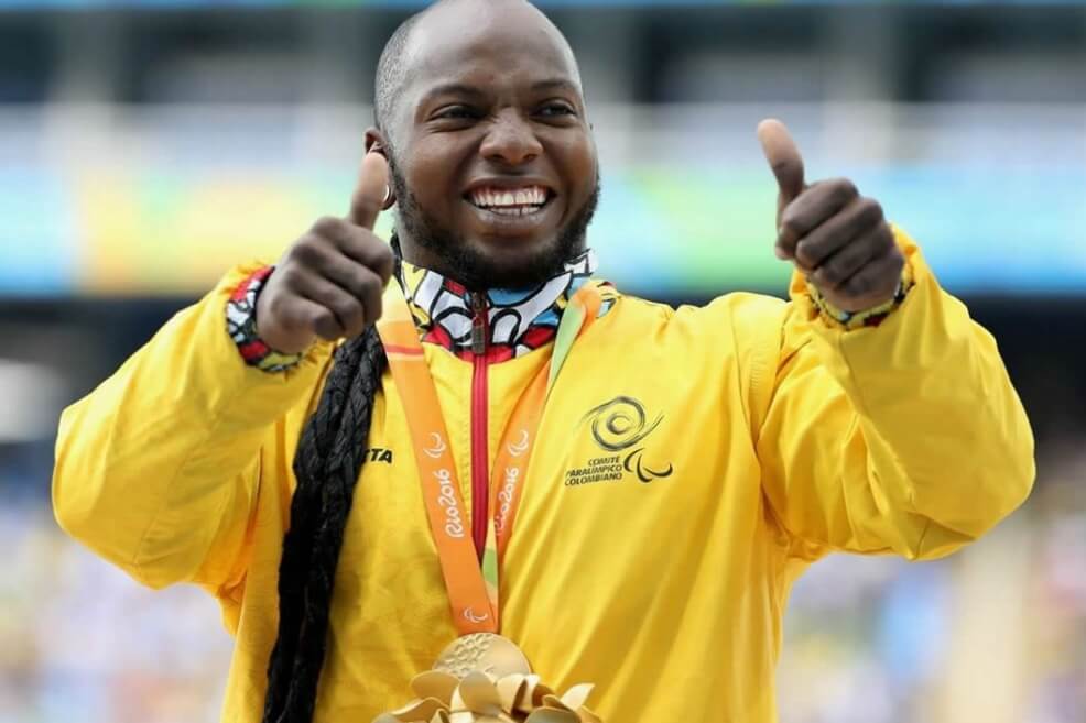 Mauricio Valencia ganó la primera medalla de oro de Colombia en los Parapanamericanos