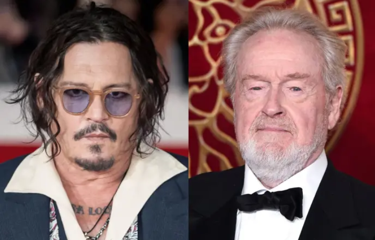 Johnny Depp y Ridley Scott trabajarán juntos en un proyecto de terror. Esto se sabe
