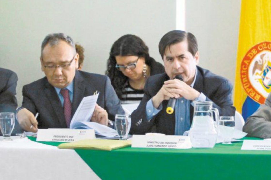 Choque de Mininterior con el Consejo Nacional Electoral