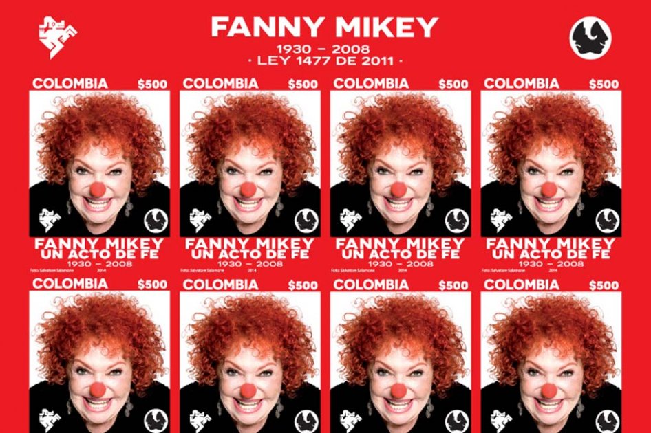 Estampilla de Fanny Mikey.