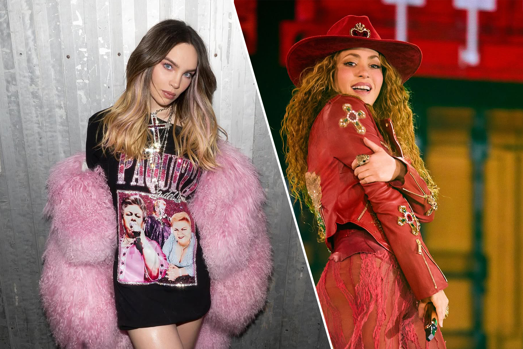 Belinda sorprendió a Shakira en su último concierto en México con detalle especial