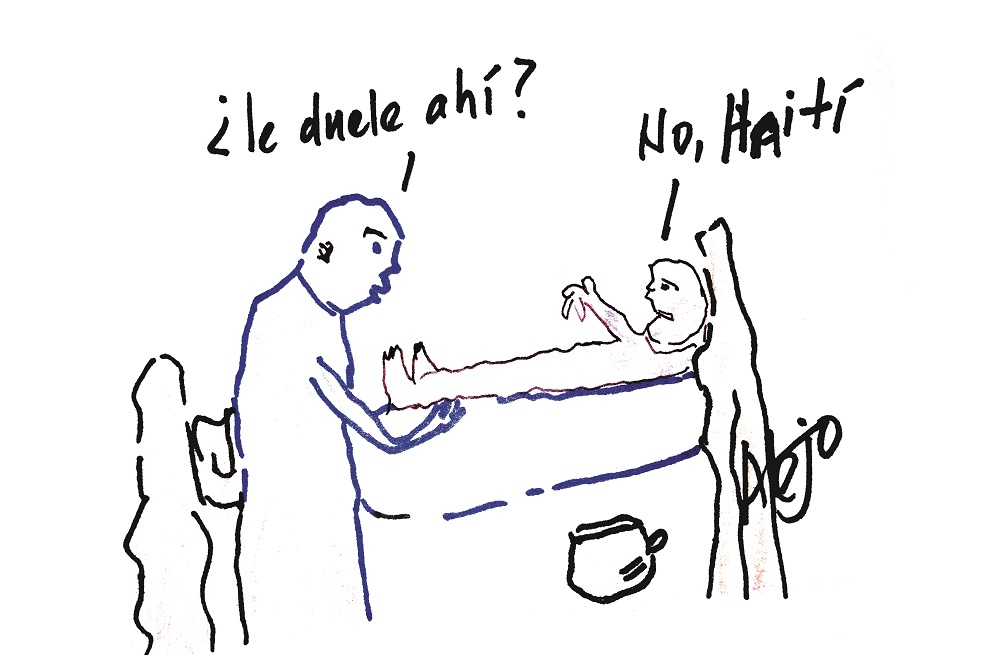 ¿Le duele ahí?, por Alejo