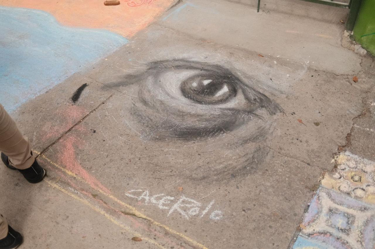 Obra del artista Cacerolo.