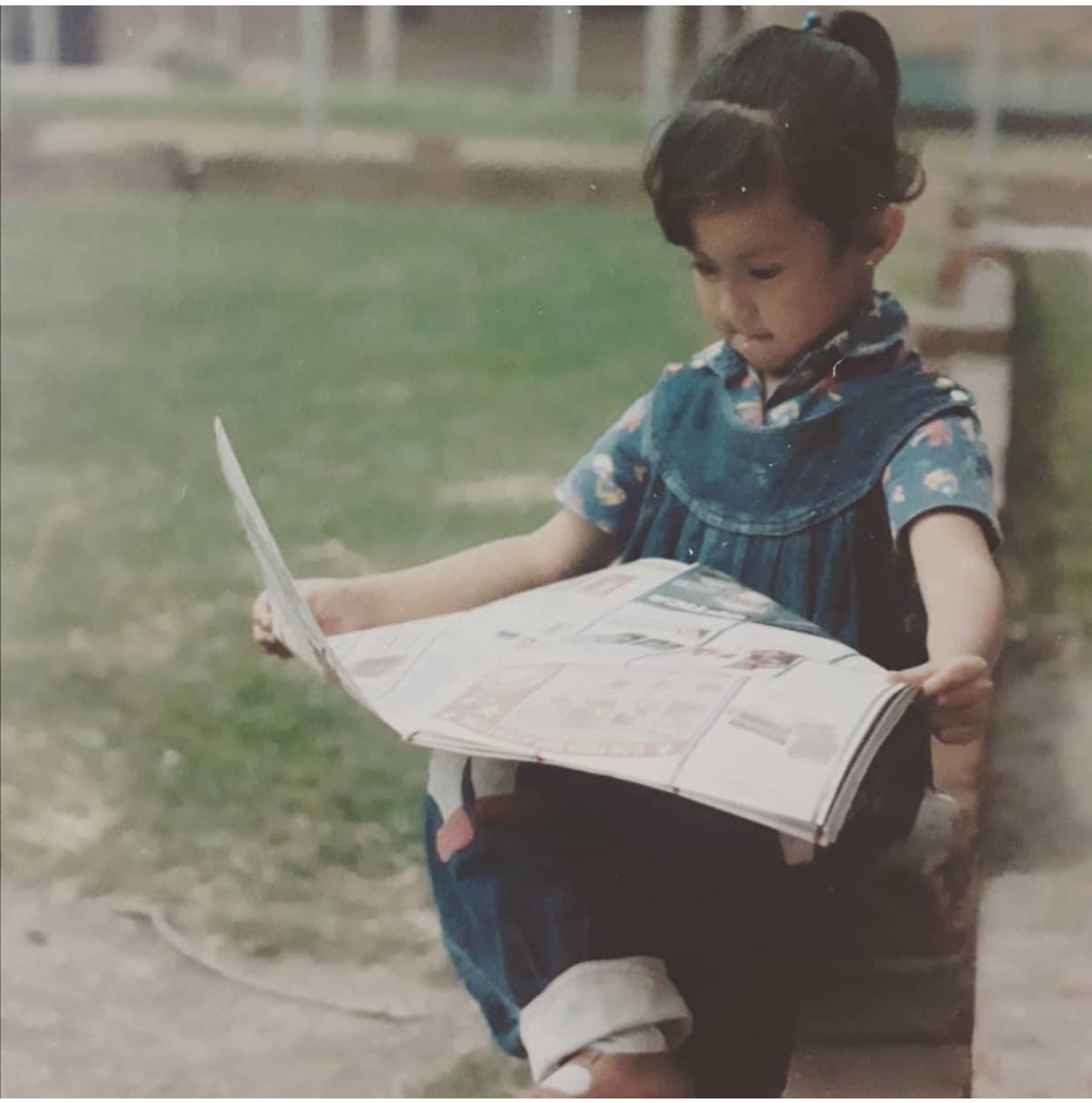 Ana María Cuesta se caracterizó por ser una niña inteligente, graciosa y muy aplicada en el estudio.