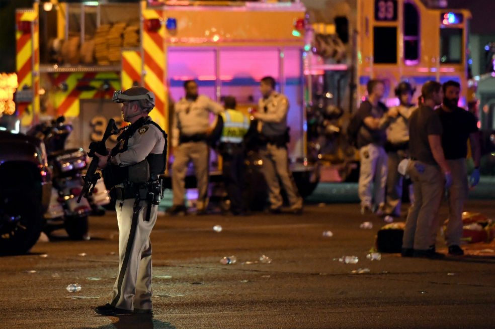 Trump expresa condolencias a víctimas del «terrible» tiroteo en Las Vegas