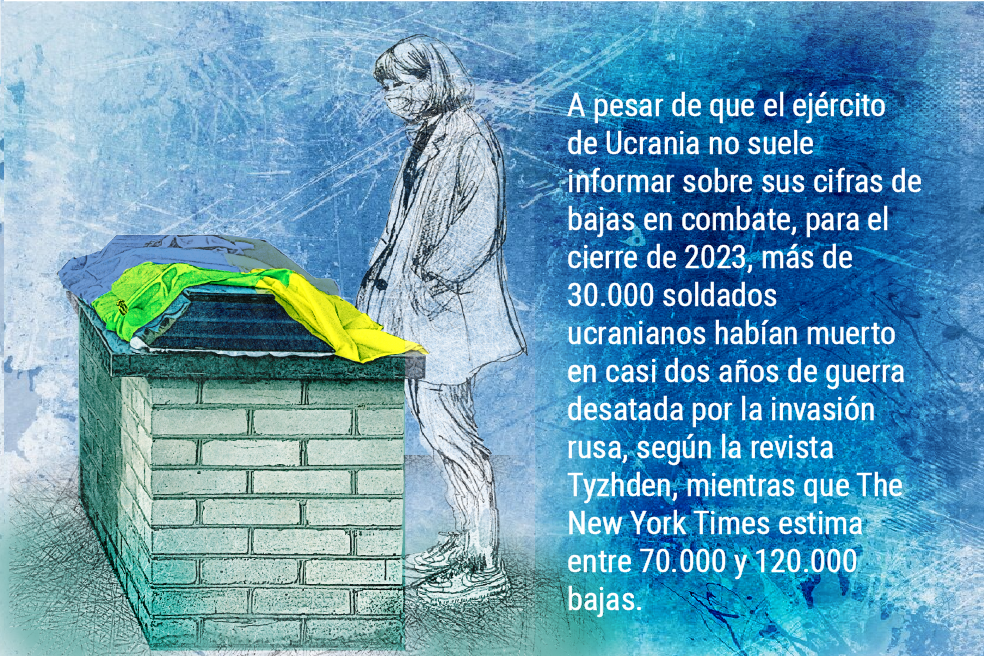Dar vida después de la muerte: la nueva posibilidad para los soldados ucranianos caídos en combate.