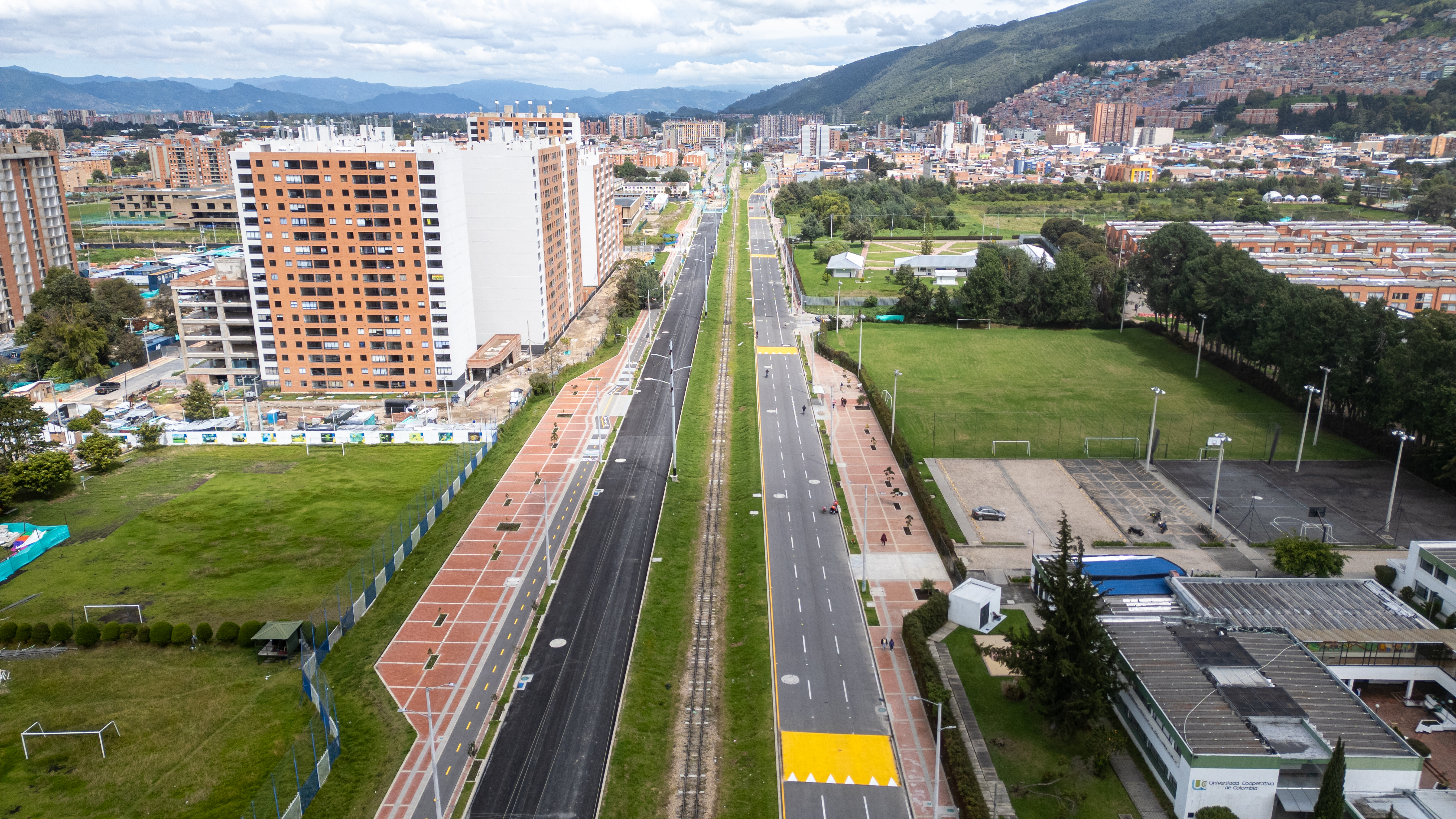 Entregan nuevo tramo de av. Laureano Gómez: la obra general va en 91%, ¿cuándo estará lista?