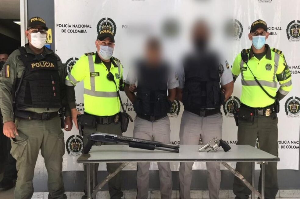 Guardias de seguridad aparentemente robaron el carro de valores que custodiaban