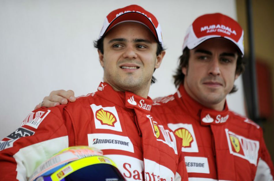 Fernando Alonso y Felipe Massa
