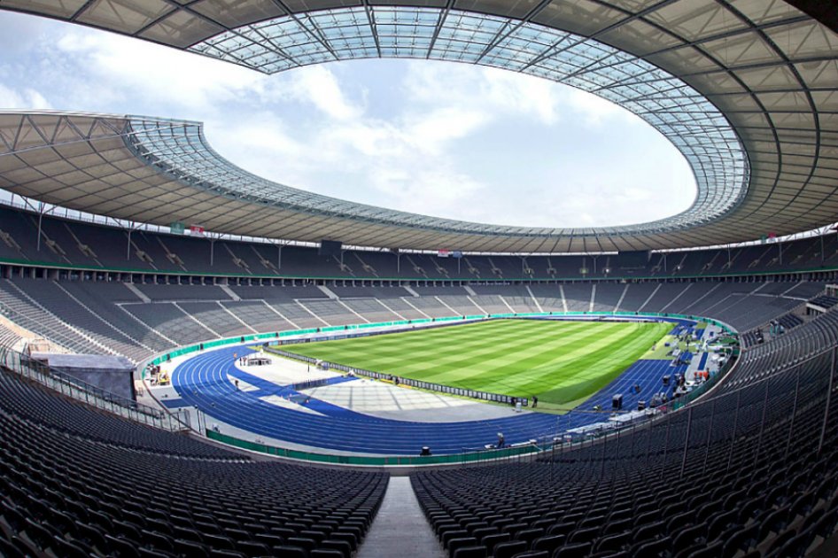 Estadio Olímpico de Berlín. Foto: AFP
