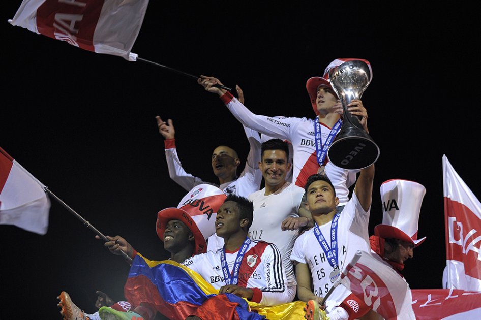 Teo, Carbonero y Balanta, los tres colombianos que brillaron en River Plate