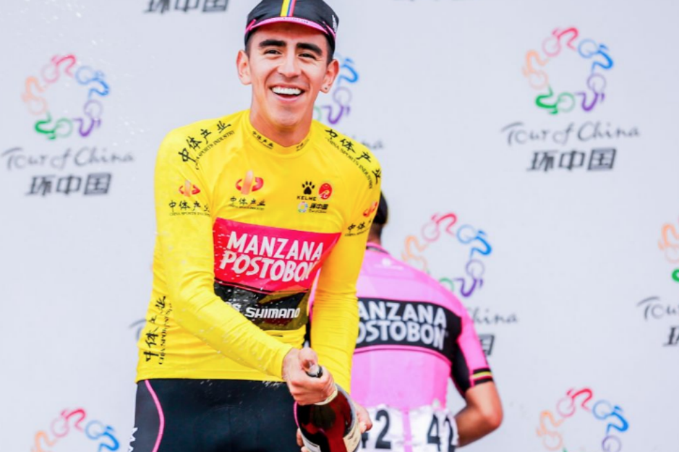 Juan Sebastián Molano se coronó campeón del Tour de China