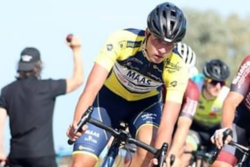 Murió Beau Van Izerloo, ciclista neerlandés atropellado por camión en una carrera
