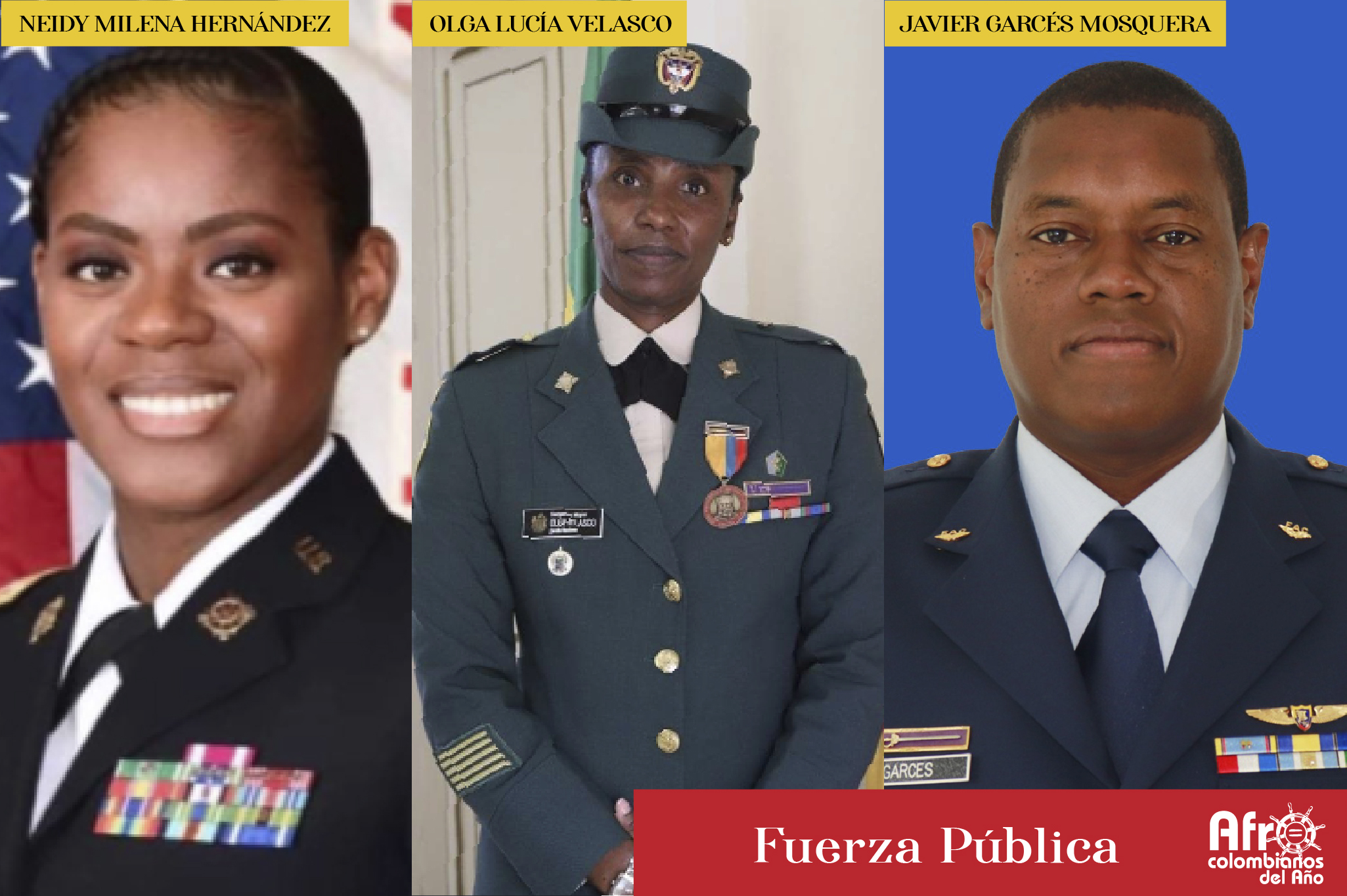Nominados Afrocolombianos del año
