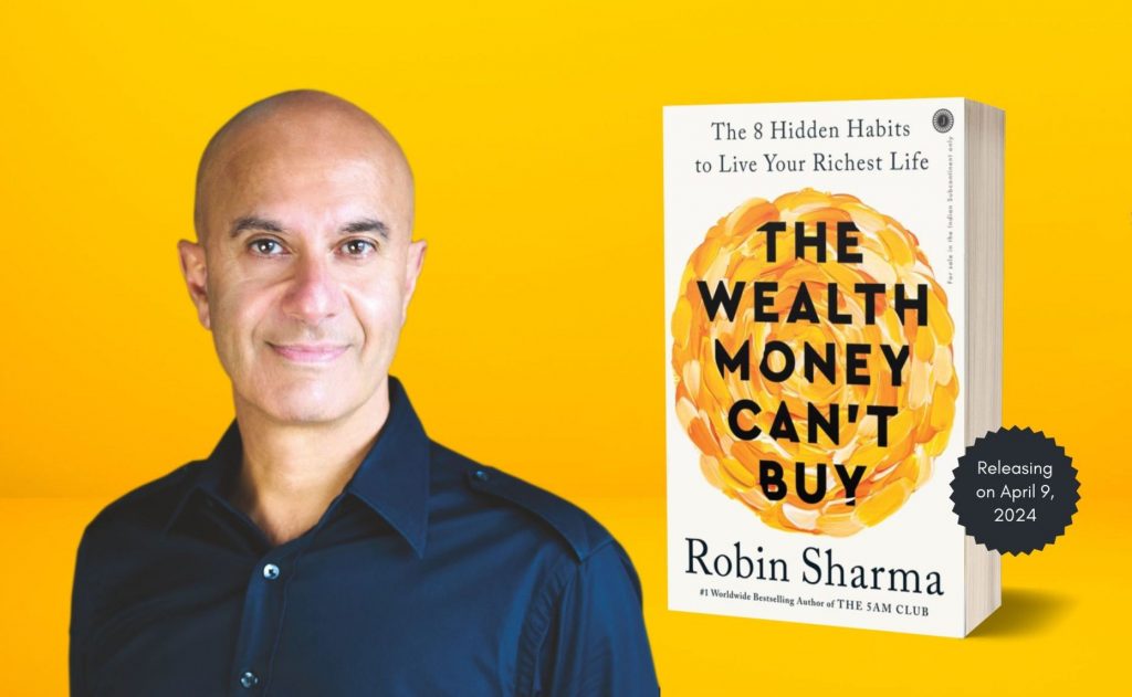 Once consejos para el año nuevo del gurú Robin Sharma, según su más reciente libro