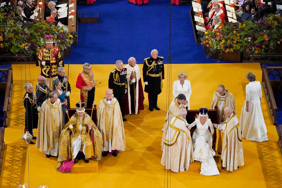 Carlos III fue coronado rey de Reino Unido