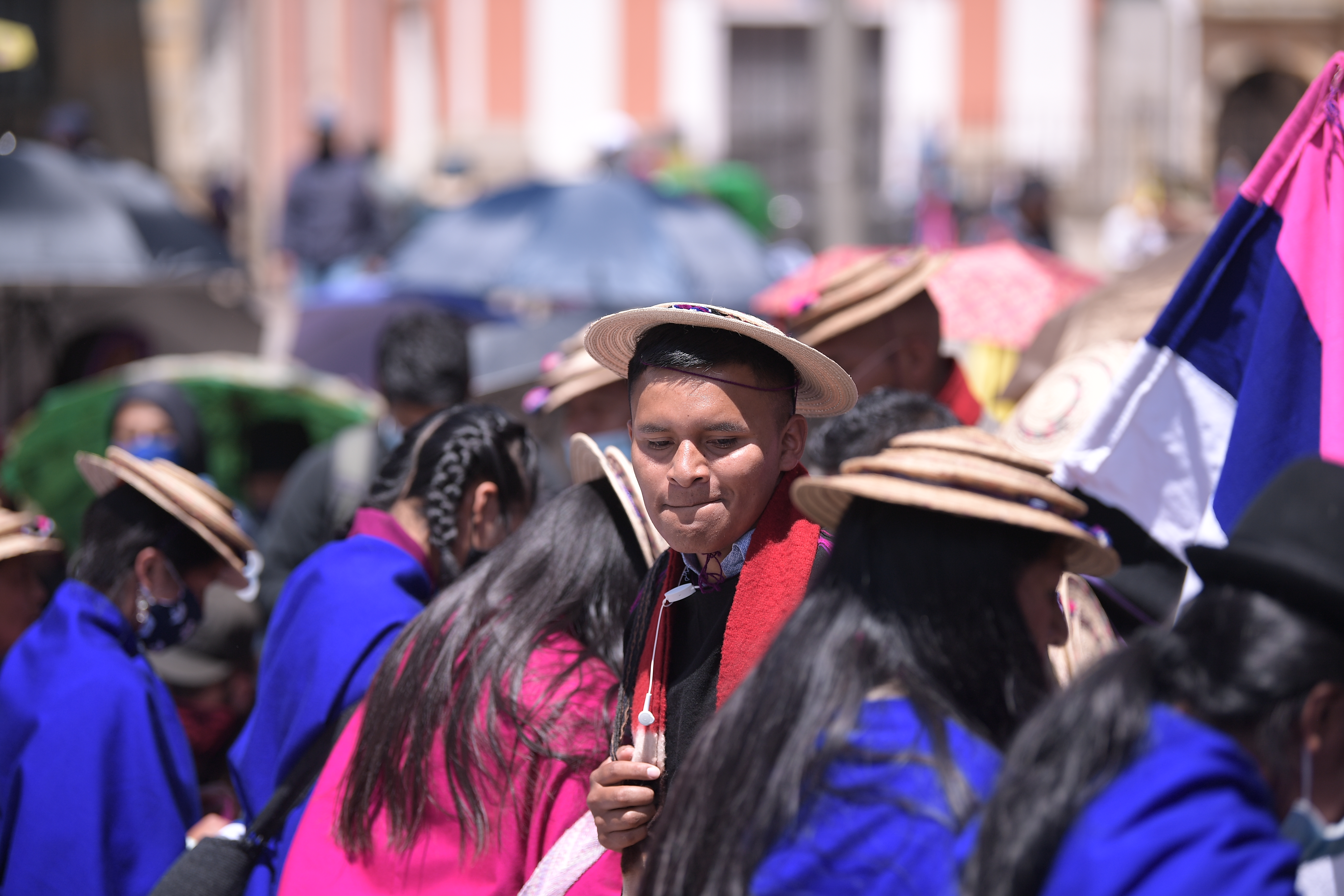 Secretaría de Gobierno monitorea arribo de Pueblo Misak a Bogotá