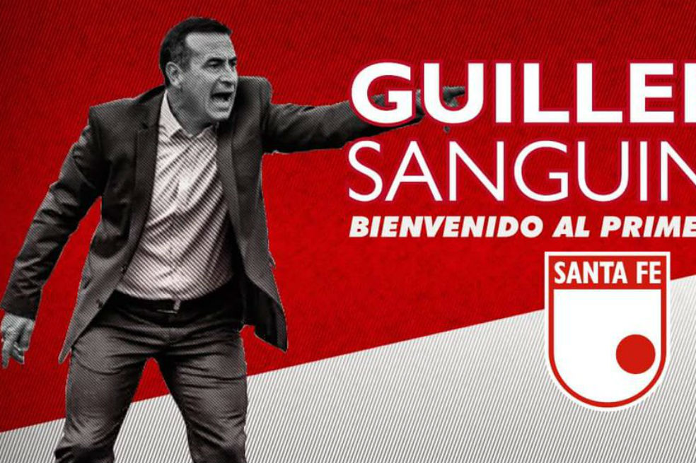 Guillermo Sanguinetti es el nuevo director técnico de Independiente Santa Fe