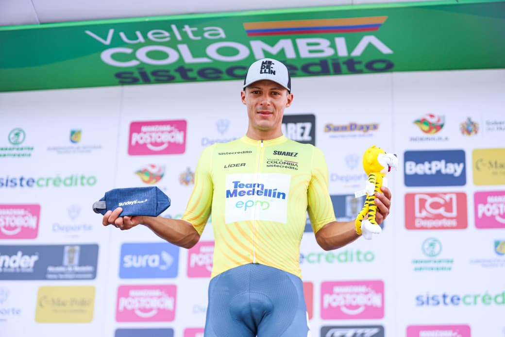 Wilmar Paredes completa el doblete de victorias en el arranque de la Vuelta a Colombia 2026