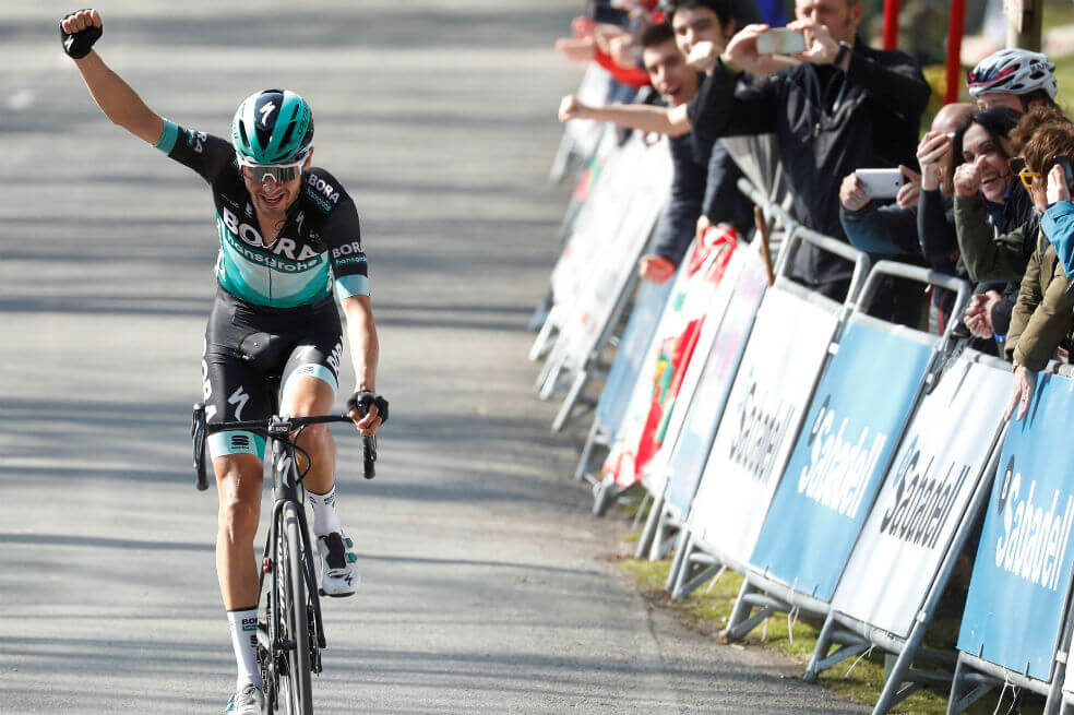 Emanuel Buchmann ganó la quinta etapa del País Vasco y es el nuevo líder